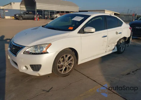 2014 Nissan Sentra Sr from USA, damaged, VIN 3N1AB7AP2EY327874